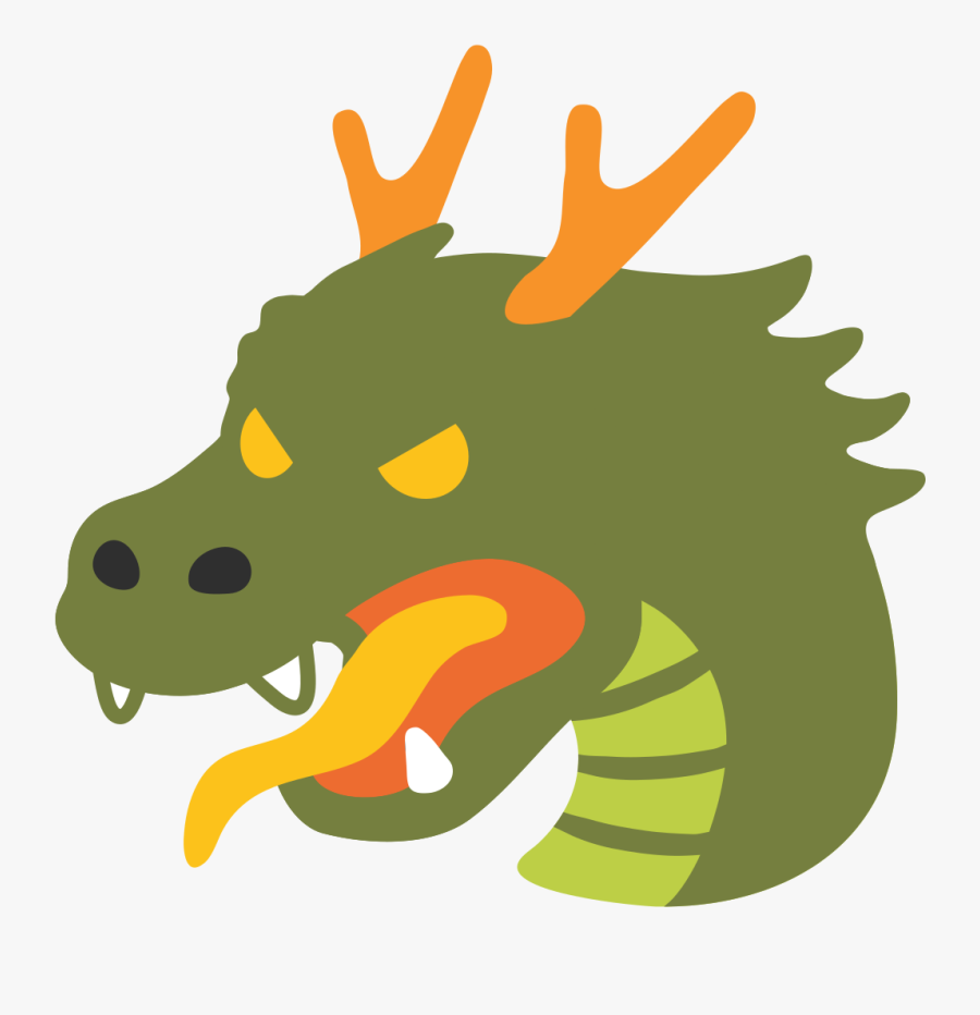 File Emoji U1f432 Svg Dragon Emoji Clipart