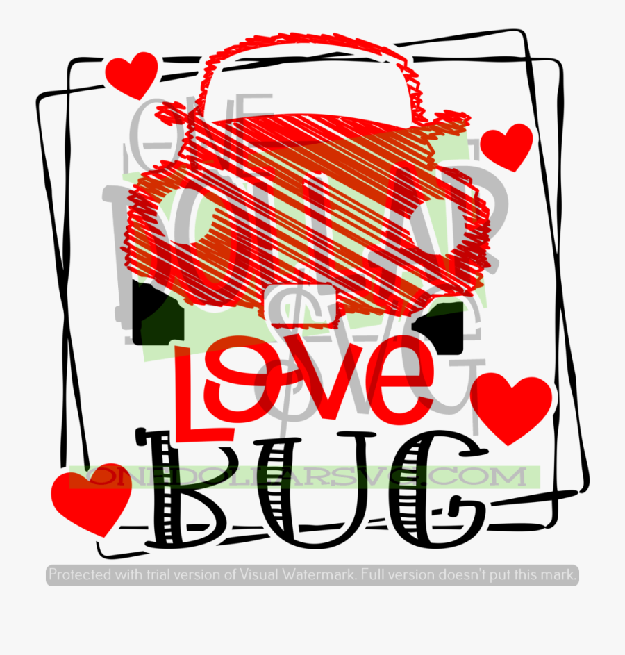 Love Bug Clip Art, Transparent Clipart