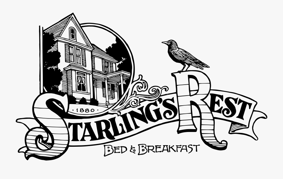 Bed And Breakfast Clipart - Illustration, Transparent Clipart