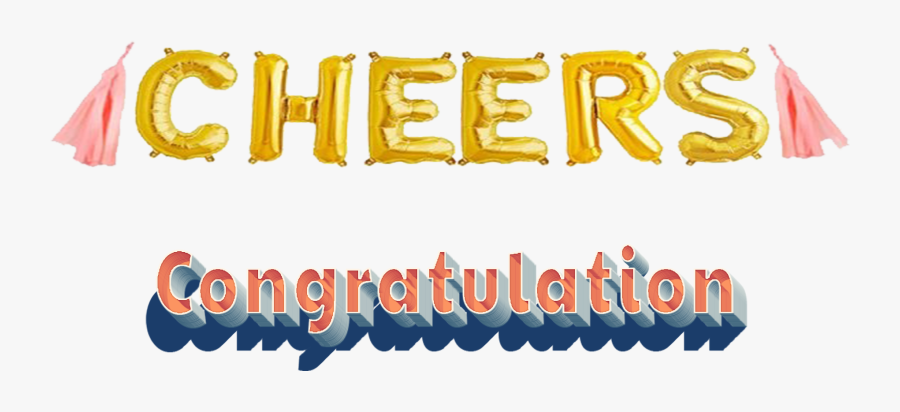 Congratulation Png Image File - Calligraphy, Transparent Clipart