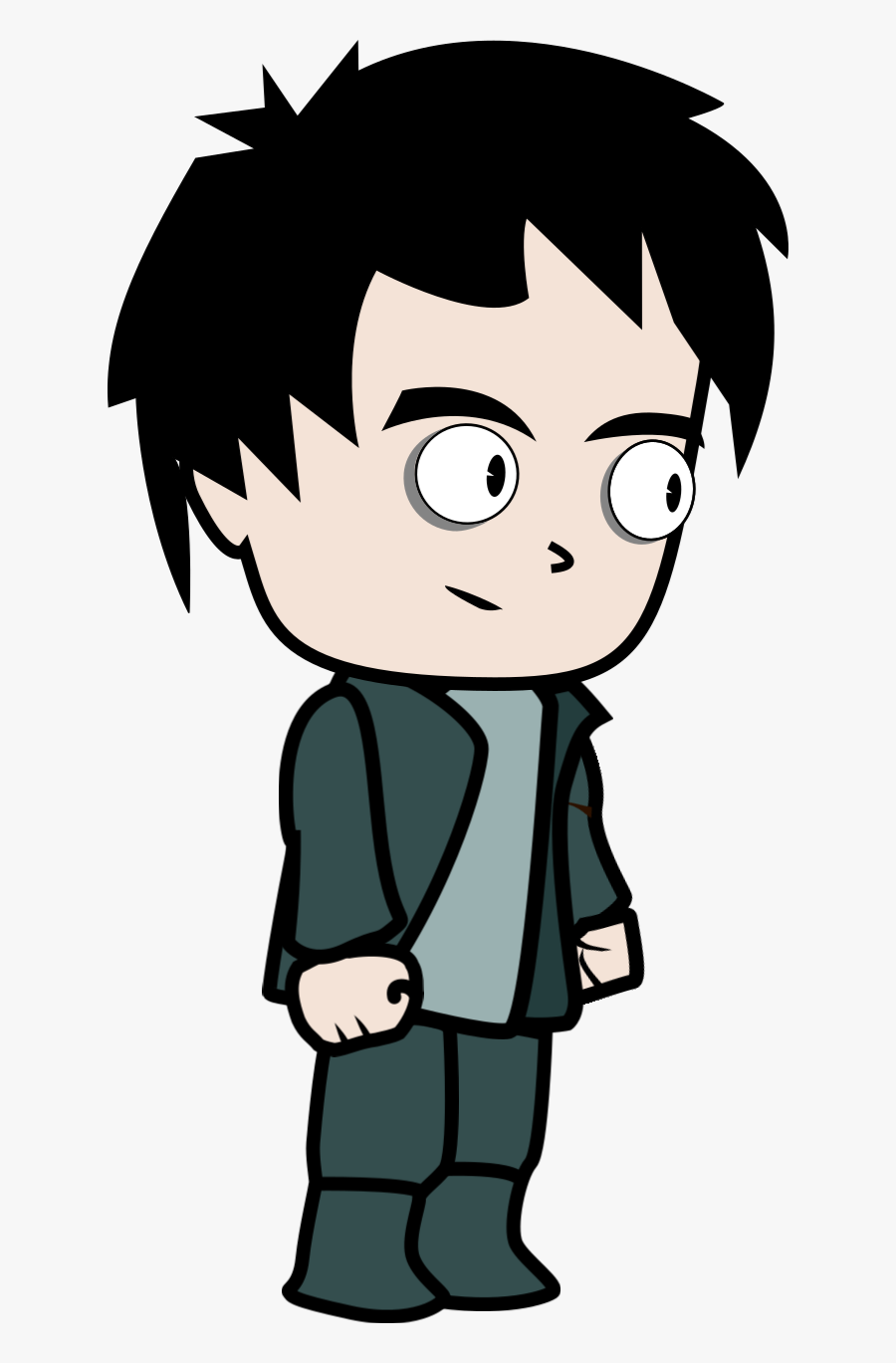 Preview - 2d Cartoon Character Png, Transparent Clipart