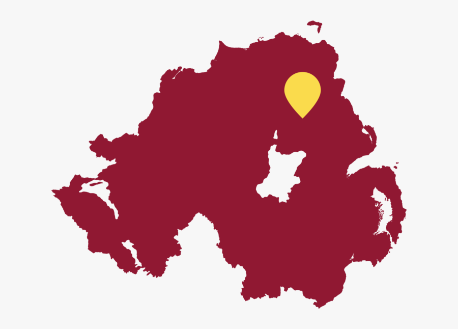 Ni Map - New Northern Ireland Constituencies, Transparent Clipart