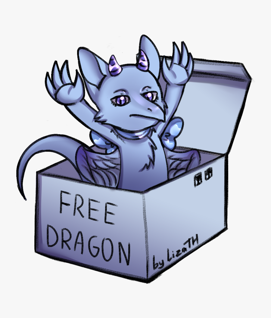 Free Dragon - Cartoon, Transparent Clipart