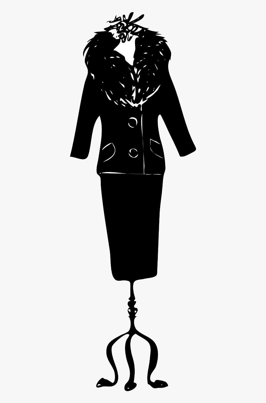 Black Woman Suit - Ladies Suit Hd Clipart, Transparent Clipart