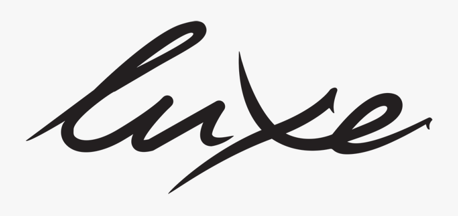 Luxe Fashion Line - Calligraphy, Transparent Clipart