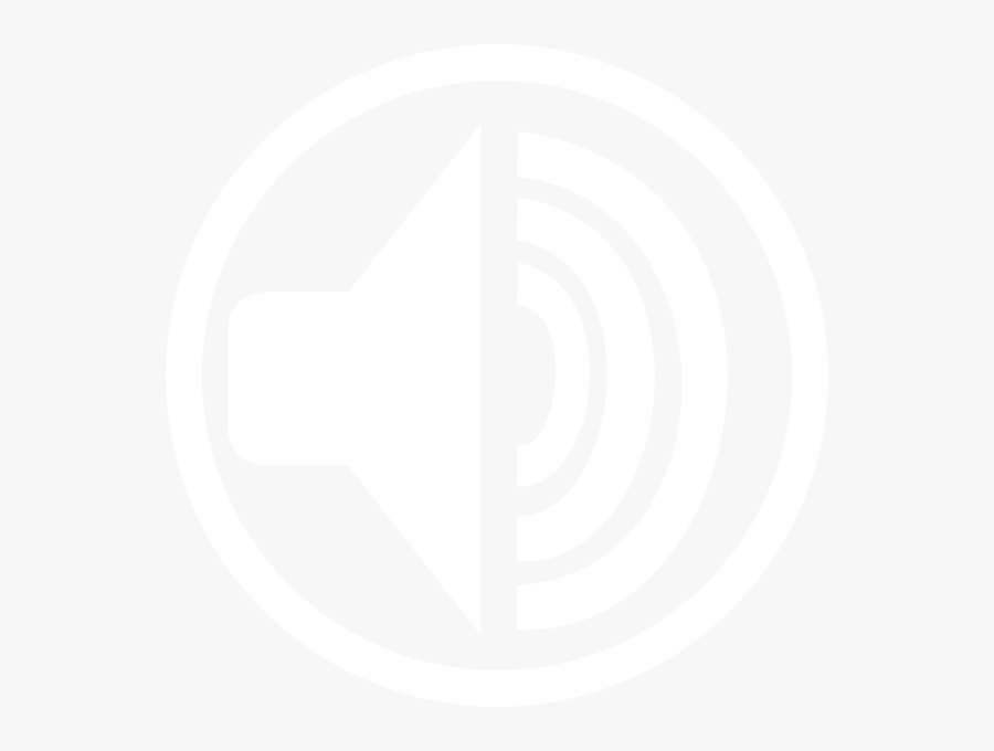 White Volume Svg Clip Arts - Emblem, Transparent Clipart