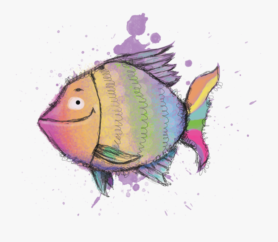 Ronnie The Rainbowfish - Pomacentridae, Transparent Clipart