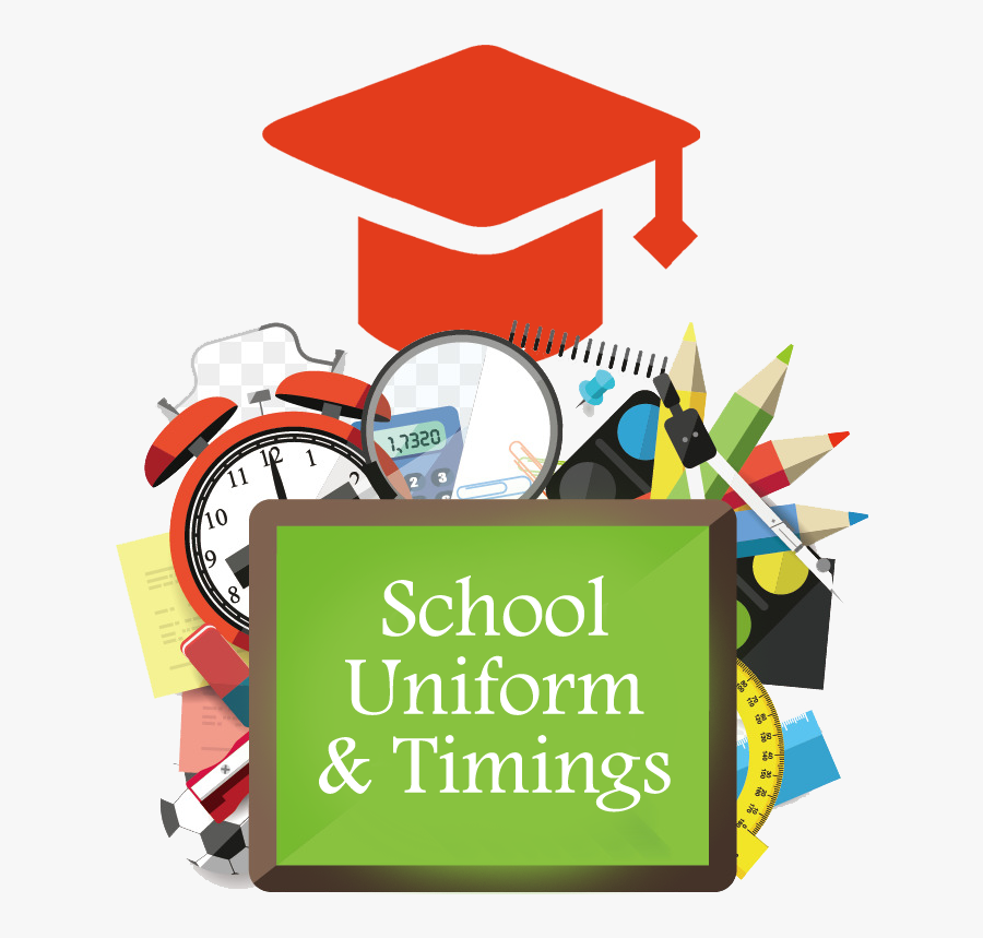 Back To School Elements, Transparent Clipart