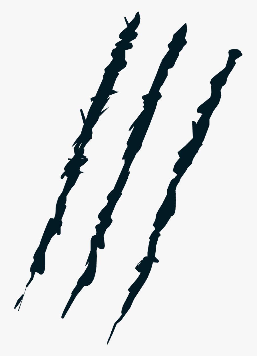 Claw Mark Transparent Background, Transparent Clipart