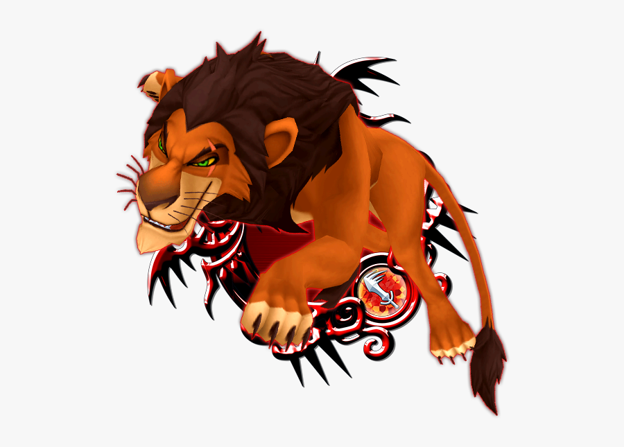 Scar - Kingdom Hearts 3 Medals, Transparent Clipart
