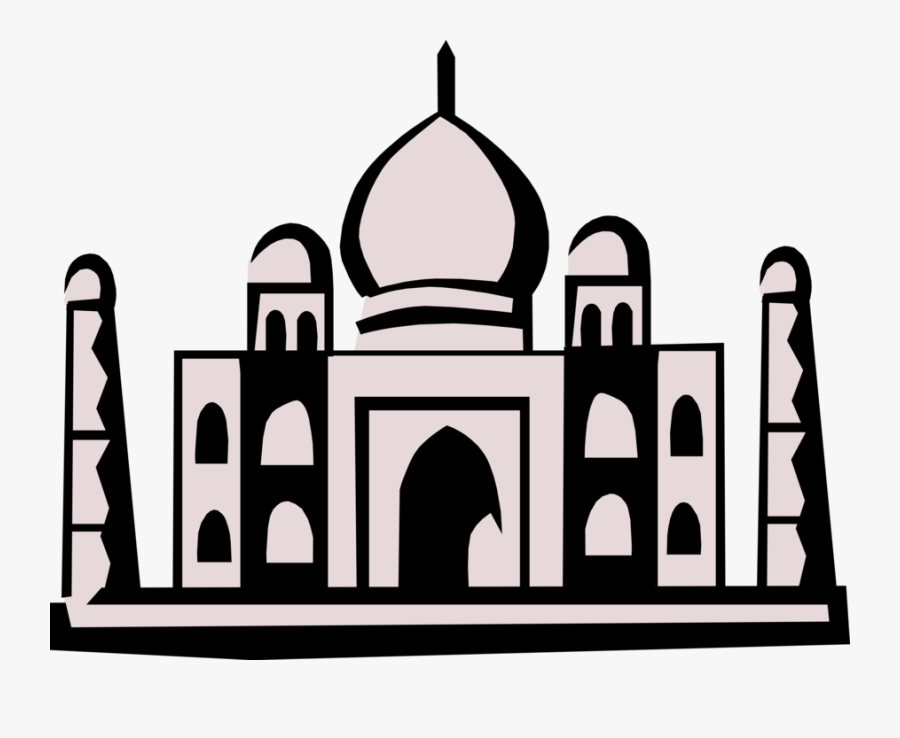 Taj Mahal Mausoleum, Agra, India - Taj Mahal, Transparent Clipart