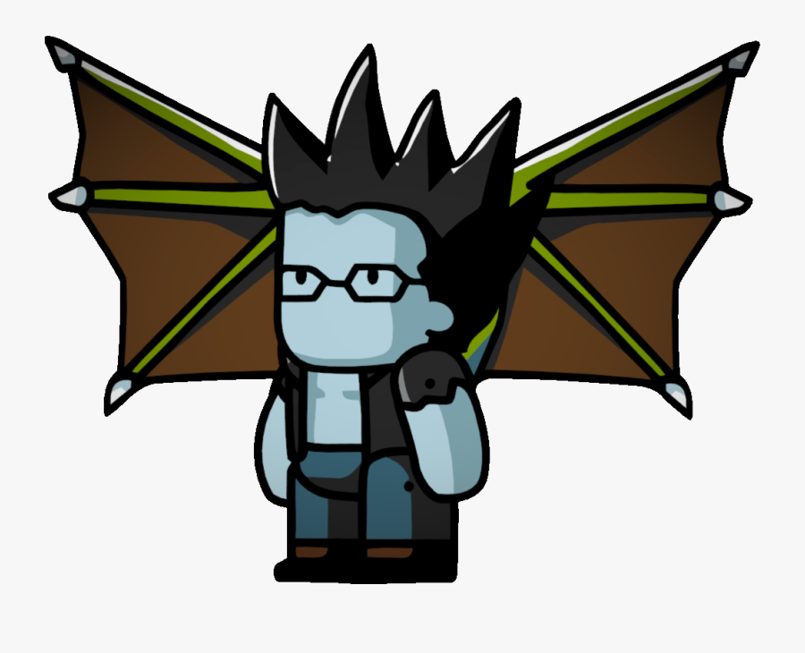 Julian De Puma - Scribblenauts Dragon Wings, Transparent Clipart