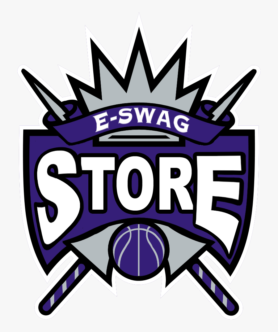 E-swagstore - Sacramento Kings Logo Design, Transparent Clipart