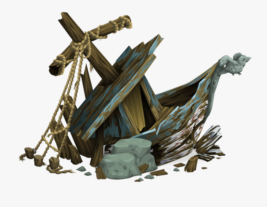 Shipwreck Transparent Background, Transparent Clipart