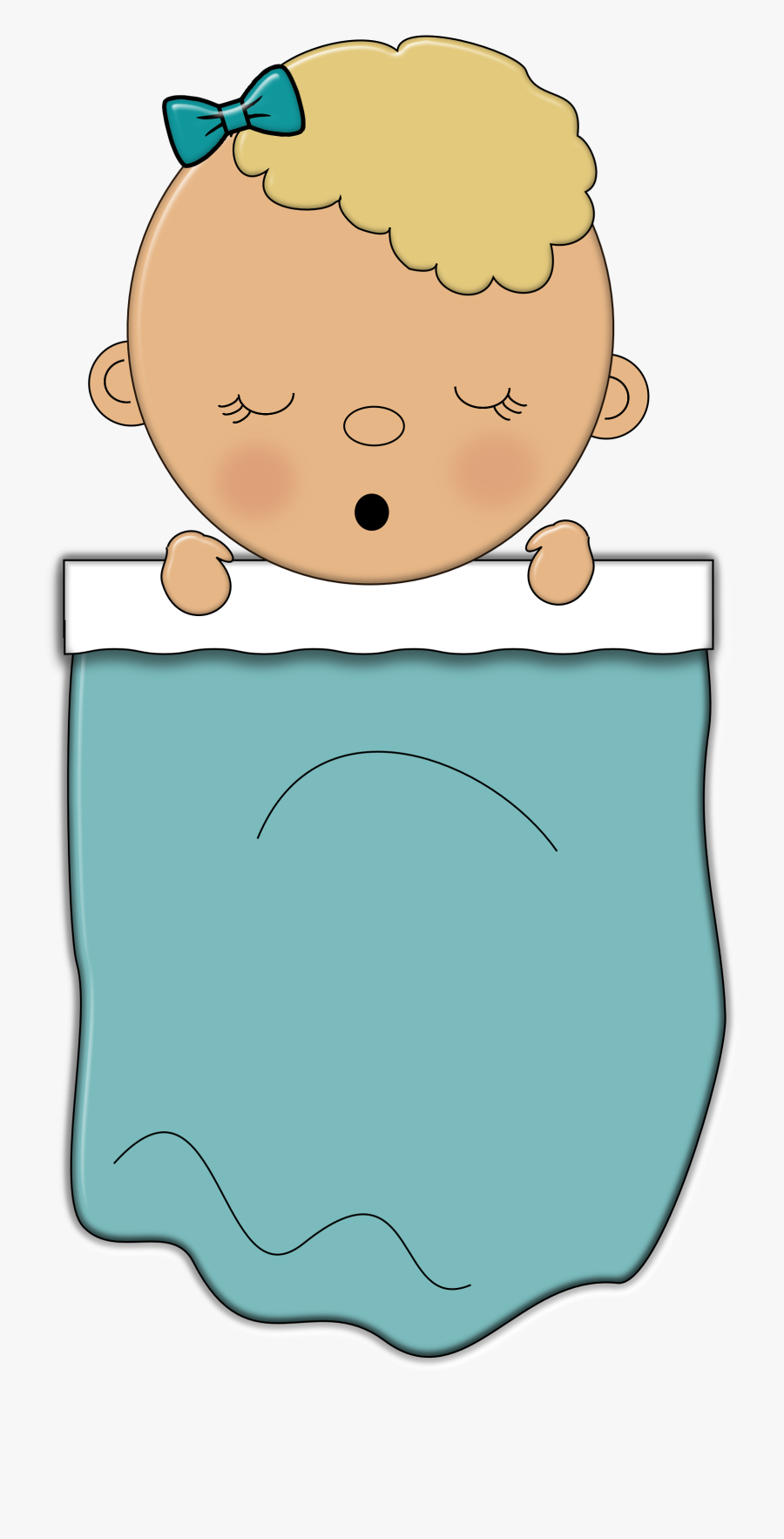 Sleeping Baby Clip Art, Transparent Clipart