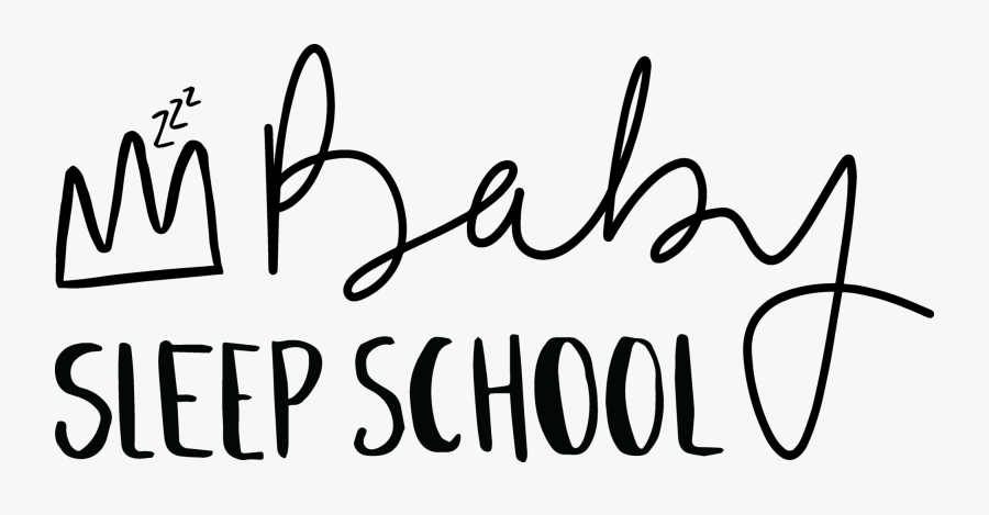 Baby Sleep School - Calligraphy, Transparent Clipart