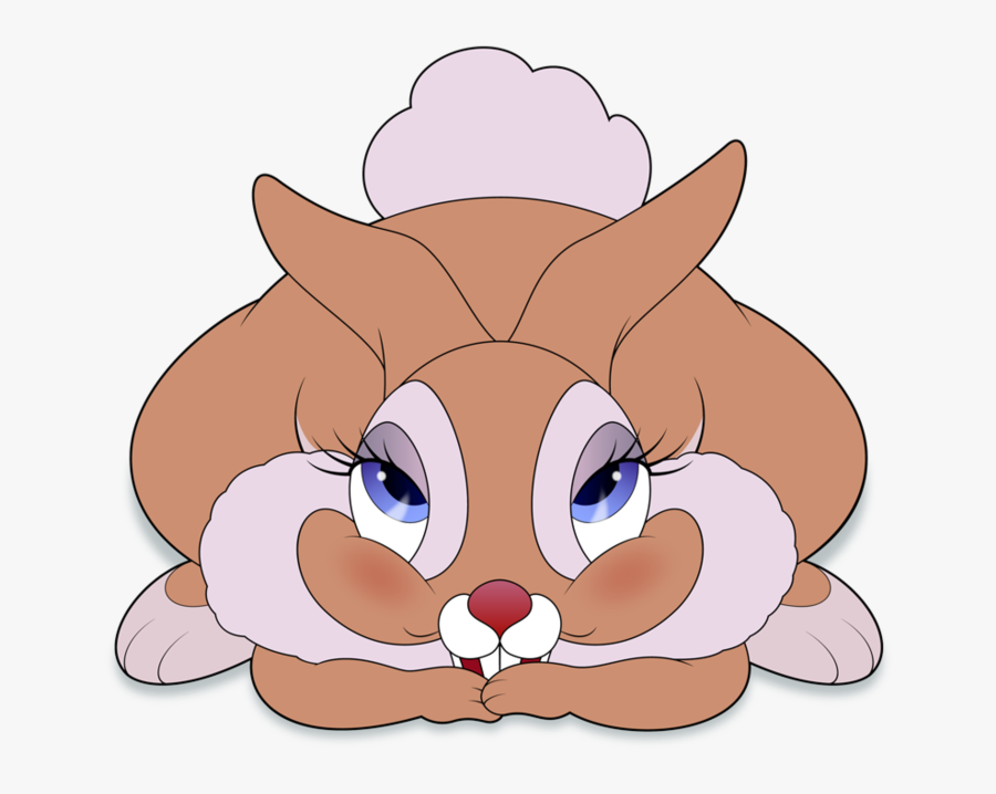 Rabbits And Hares - Miss Bunny Bambi Clipart, Transparent Clipart