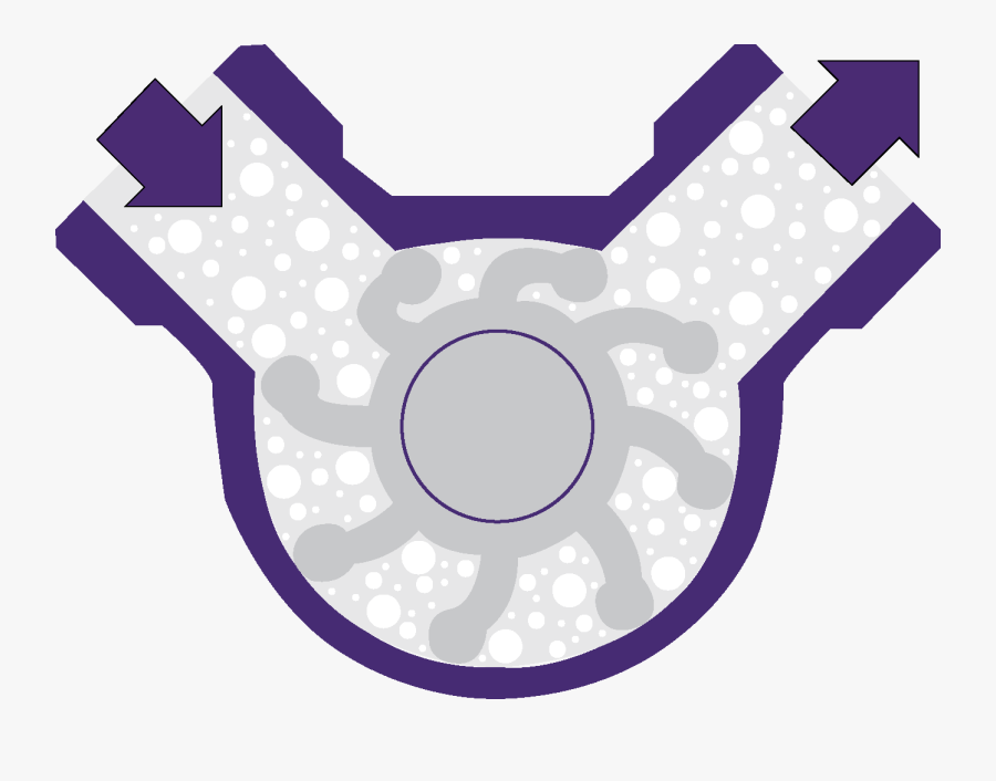 Flexible Impeller Pump Design - Circle, Transparent Clipart