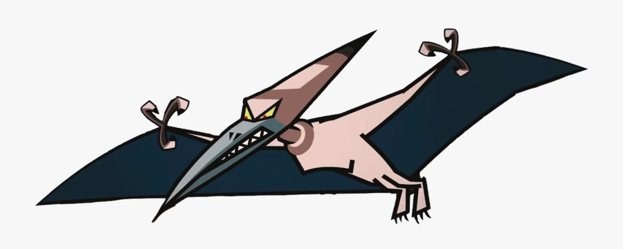 Pterodactyl King - Cartoon, Transparent Clipart
