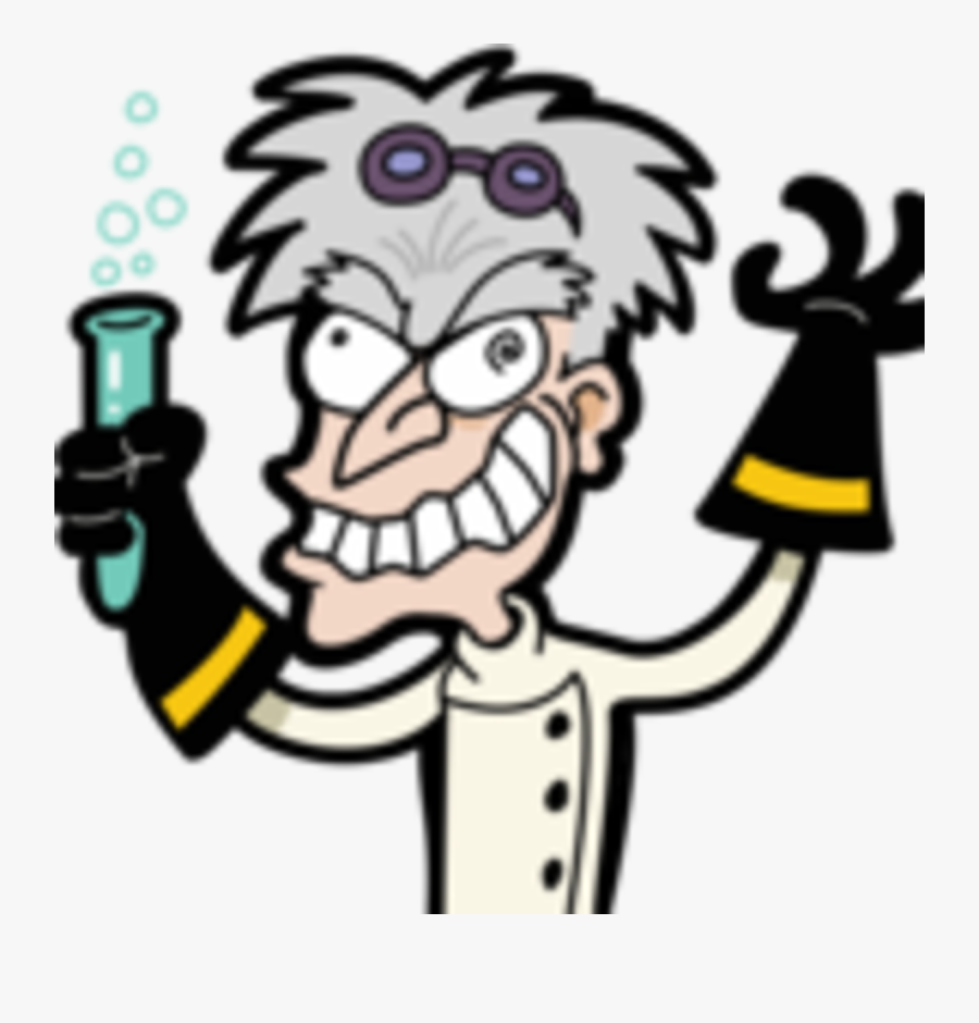 Jj Via Wikimedia Commons - Mad Scientist No Background, Transparent Clipart