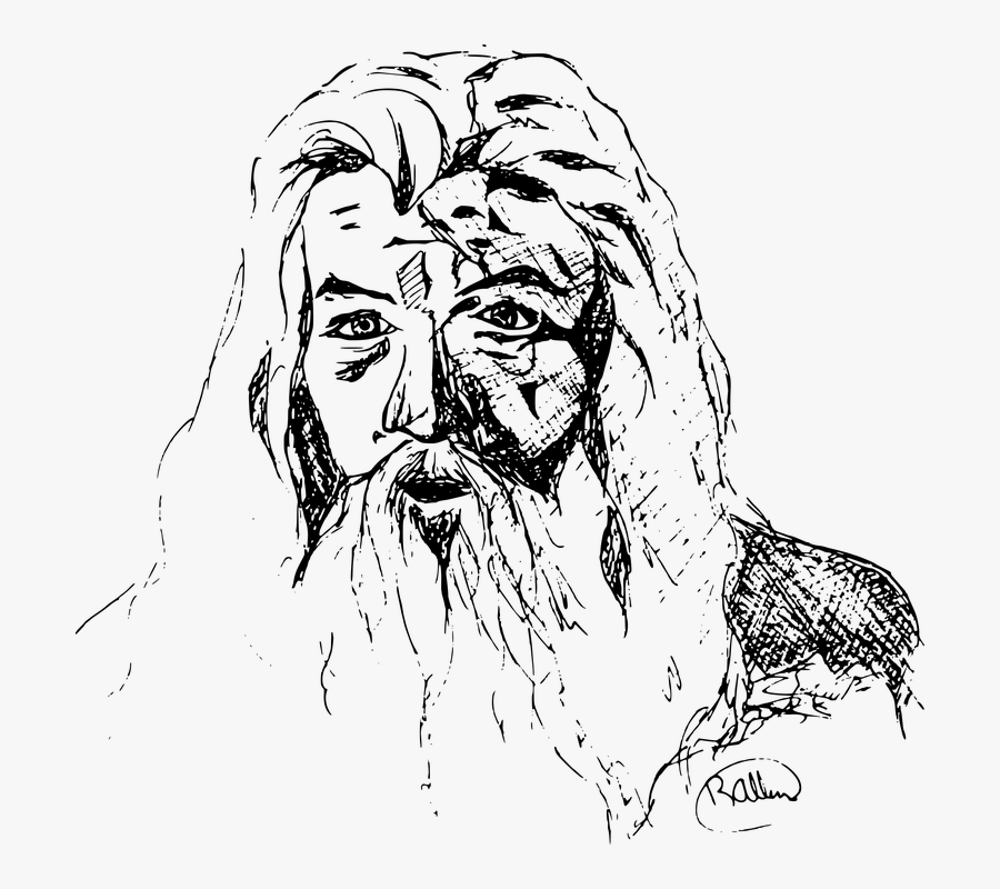 Lord Of The Rings Line Art, Transparent Clipart