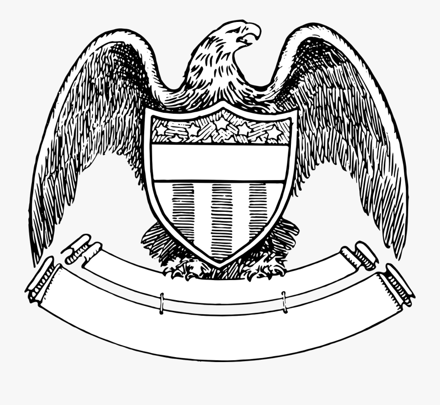 Eagle Bird Shield Free Picture - Eagle, Transparent Clipart