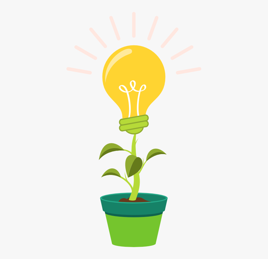 Png Image Of Plant In Bulbs, Transparent Clipart