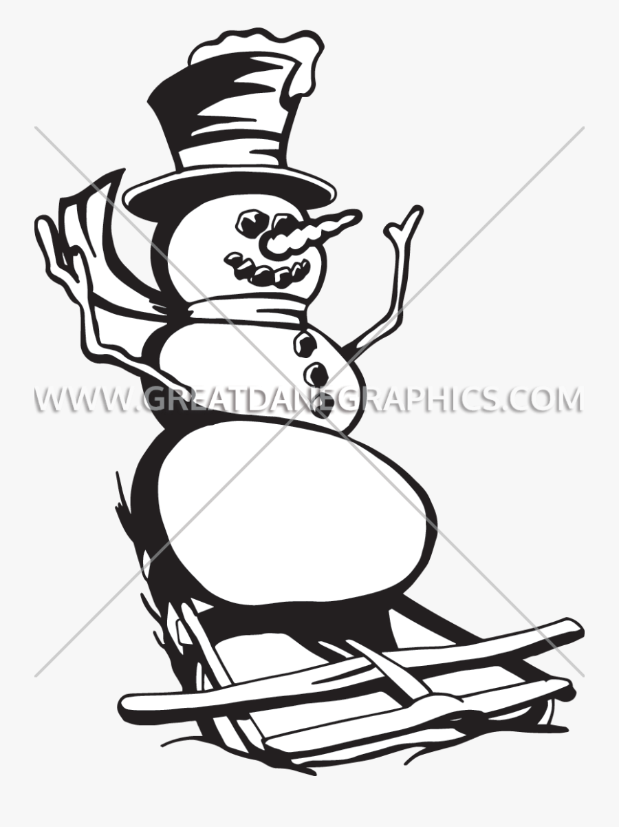Clip Art Sled Free Download On - Cartoon, Transparent Clipart
