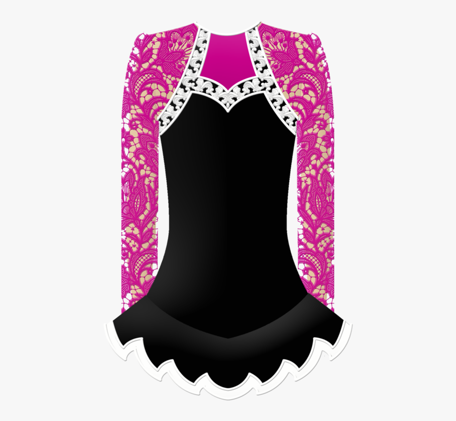 Gold Range Irish Dance Dress Style - Illustration, Transparent Clipart