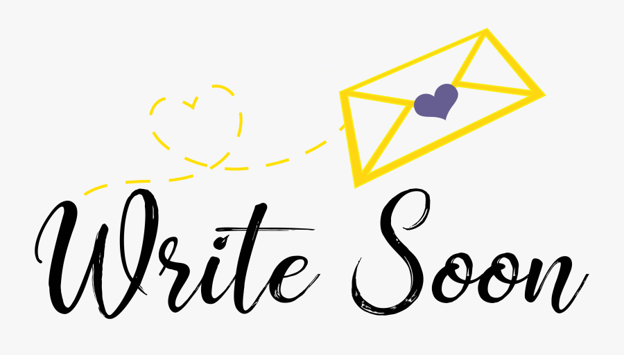 Write Soon , Free Transparent Clipart ClipartKey