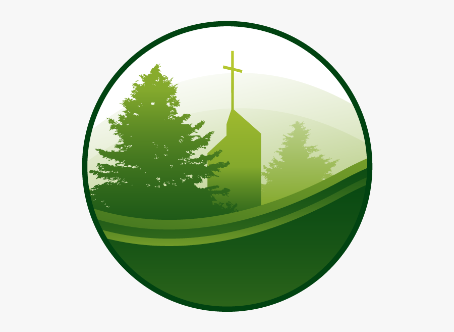 Transparent Cross On A Hill Clipart - Circle, Transparent Clipart