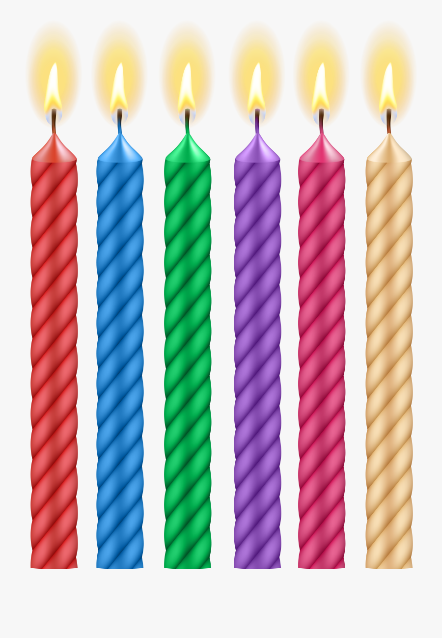 Transparent Birthday Candle Png, Transparent Clipart