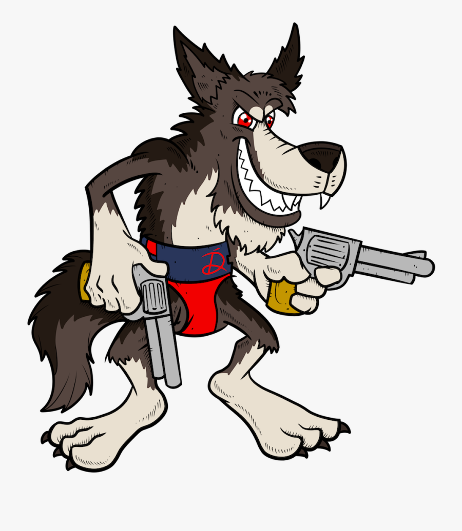Leave A Comment - Cartoon Wolf, Transparent Clipart