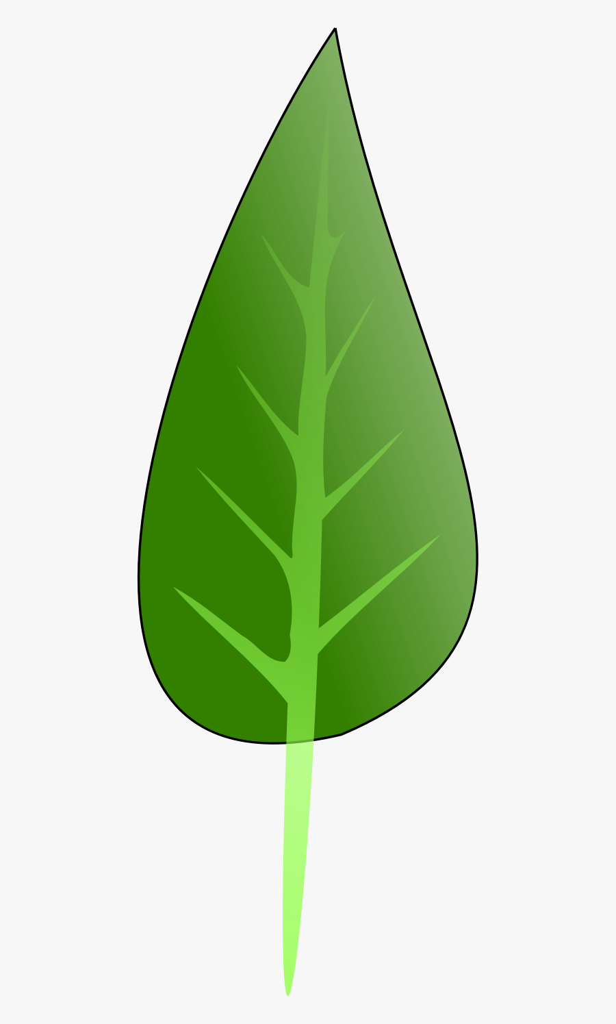 Leave Clip Arts - Tree, Transparent Clipart