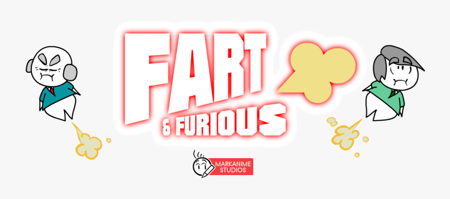 Fart & Furious - Illustration, Transparent Clipart