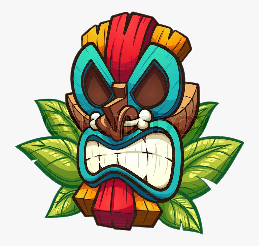 #mascara Tiki - Tiki Mask, Transparent Clipart