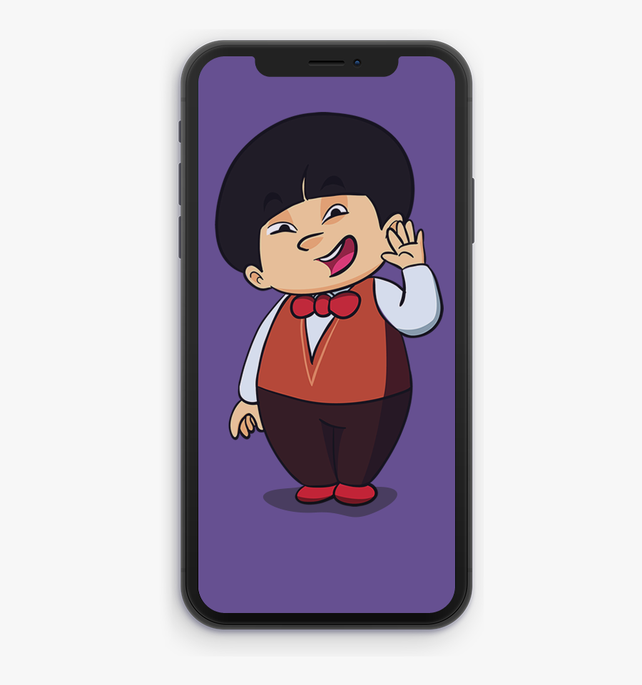 Phone - Cartoon, Transparent Clipart