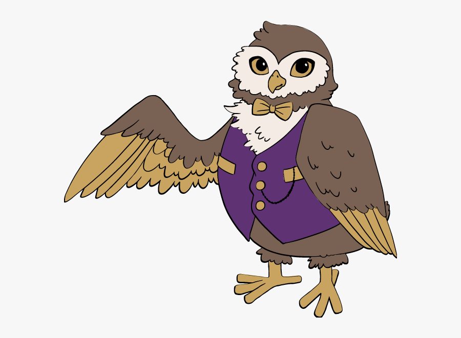 Luxury Flooring Owl - Cartoon, Transparent Clipart