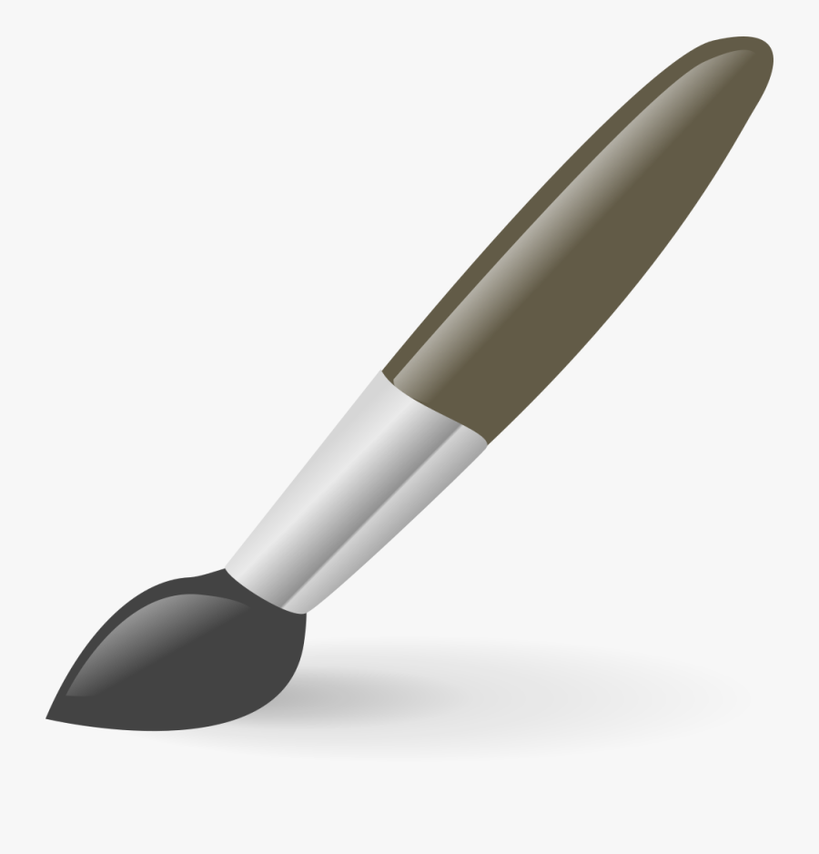 Brush - Painting Brush Illustration Png, Transparent Clipart
