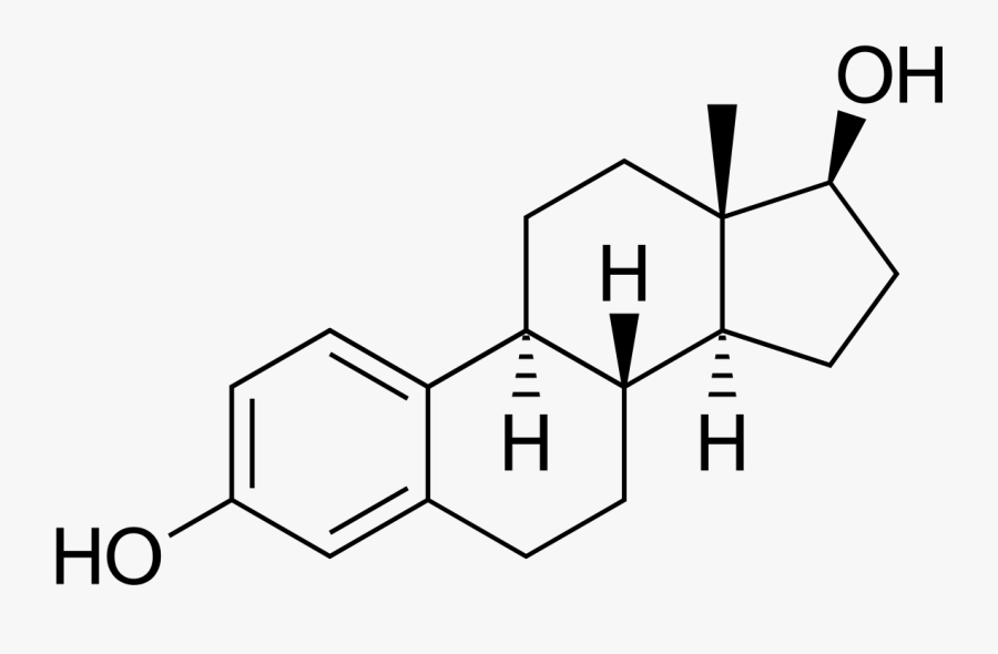 Clip Art Wikipedia - Progesterone Structure, Transparent Clipart