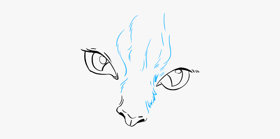 How To Draw Cat Eyes - Draw Cat Eyes, Transparent Clipart