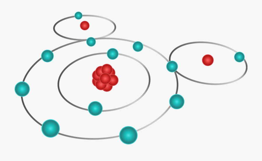 Molecule Clipart Proton - Protons Clipart Transparent Background, Transparent Clipart