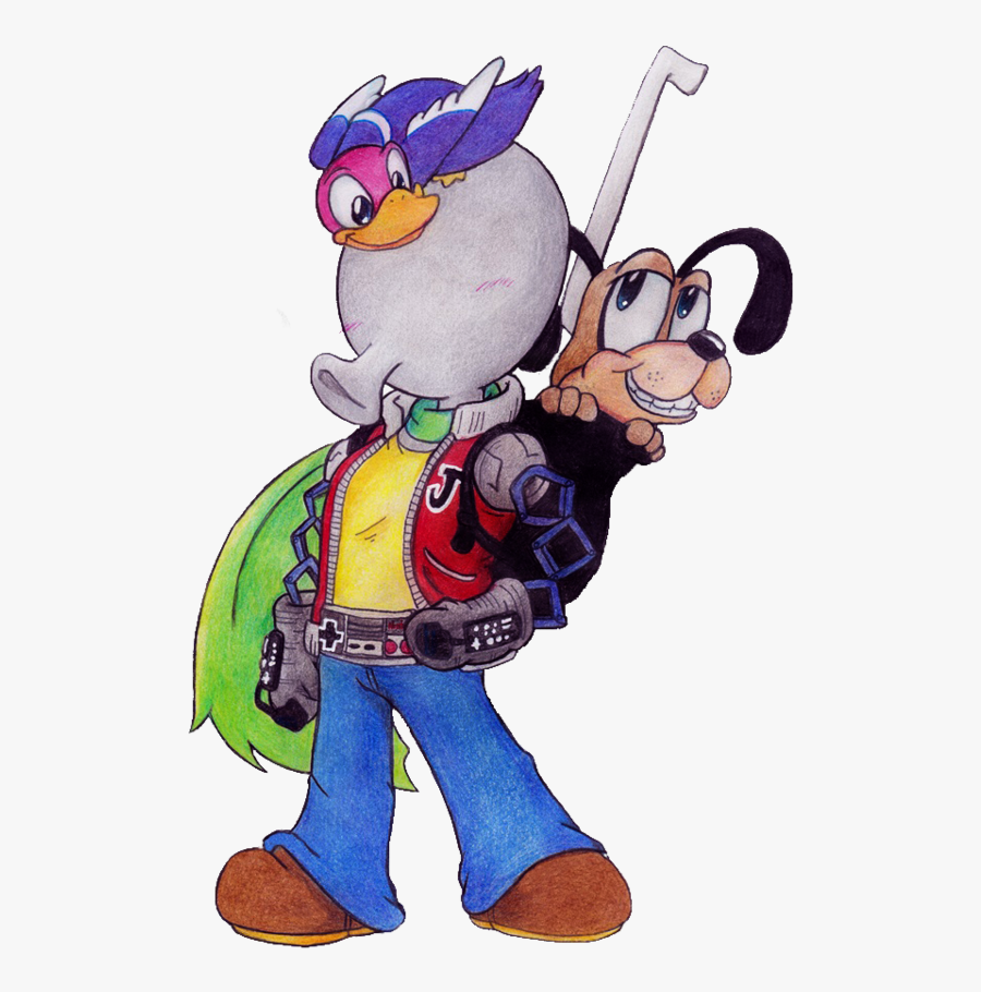 J-man And Duck Hunt By Natsilva - Cartoon, Transparent Clipart