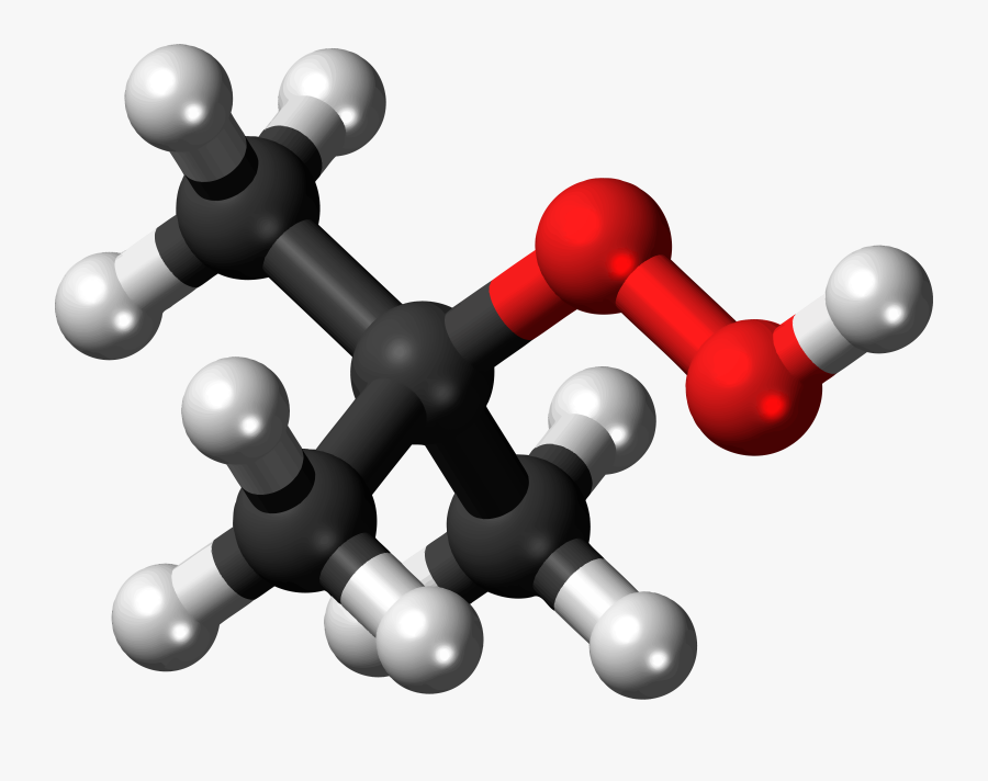 Nastiest Molecule Clip Arts - Tert Butylthiol, Transparent Clipart