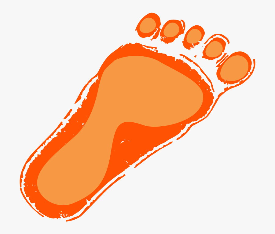 Sasquatch Footprint Transparent, Transparent Clipart
