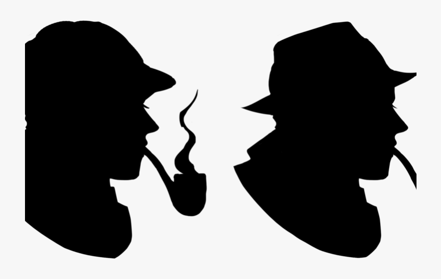 Pretentious Detective Images Free Silhouette Download - Female Detective Clipart Png, Transparent Clipart