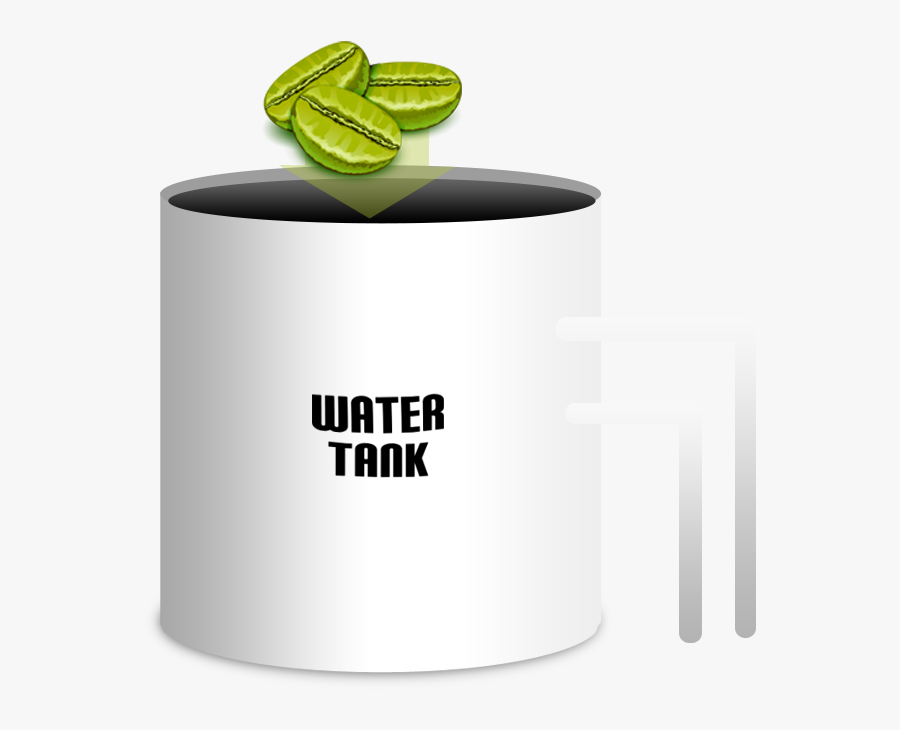 Transparent Green Beans Clipart - Green Coffee Beans Soaking In Water, Transparent Clipart