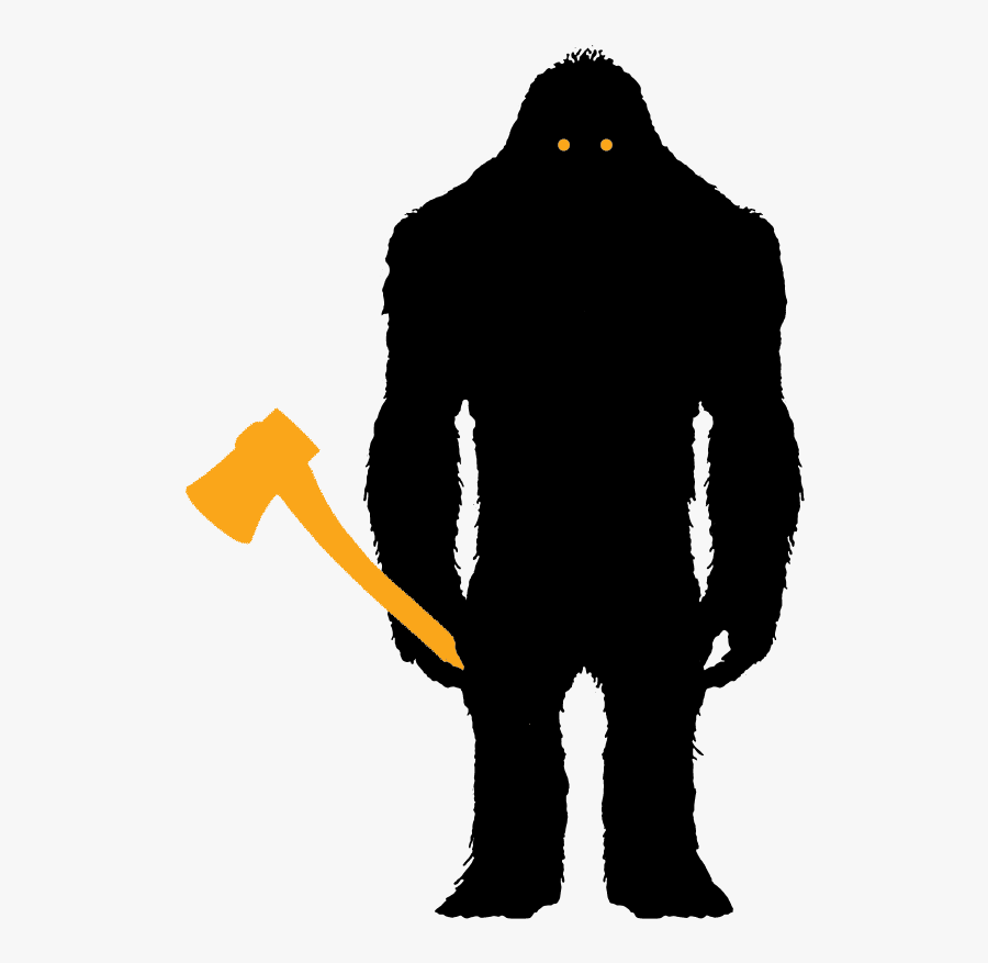 Inbd Conifercrush Sasquatch - Illustration, Transparent Clipart