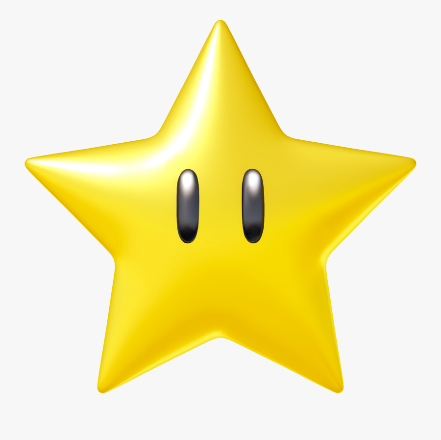 Transparent Smiling Star Clipart - Star From Mario Party, Transparent Clipart