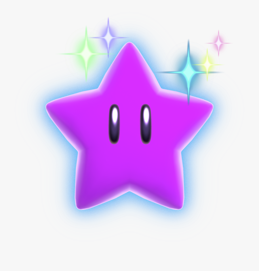 Super Mario Boost Star, Transparent Clipart